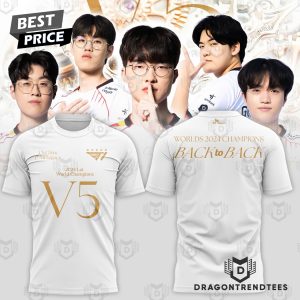 T1 2024 Lol World Champions V5 3D T-Shirt