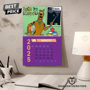 Scooby-Doo Happy New Year 2025 Calendar