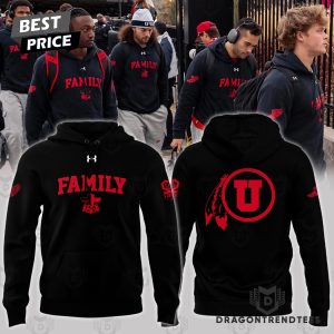 Personalized Utah Utes Football Team Logo Design Hoodie – Black