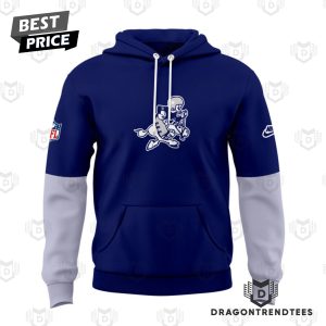 Throwback Dallas Cowboys Football Team Hoodie – Blue