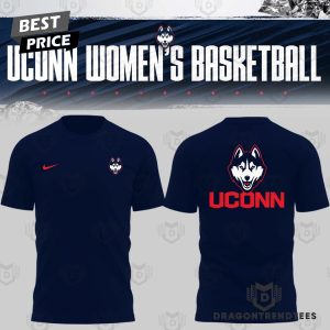 Uconn Huskies Women Basketball All White 3D T-Shirt