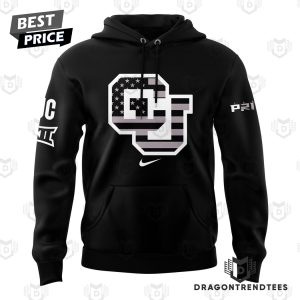 Colorado Buffaloes Football Logo Design Hoodie – Black