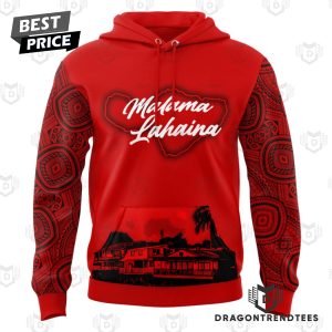 Malama Lahaina Utah Utes Football Hoodie – Red