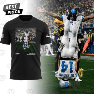 Amon-ra St. Brown Detroit Lions 3D T-Shirt