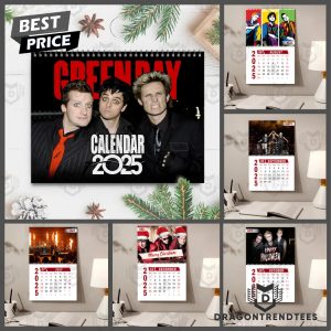 Green Day Happy 2025 Calendar