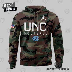 2024 Military Appreciation North Carolina Tar Heels Football Hoodie