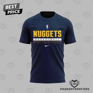 Denver Nuggets Basketball Blue 3D T-Shirt