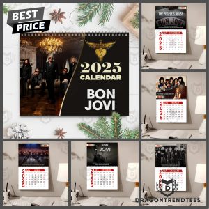 Bon Jovi The People House 2025 Calendar