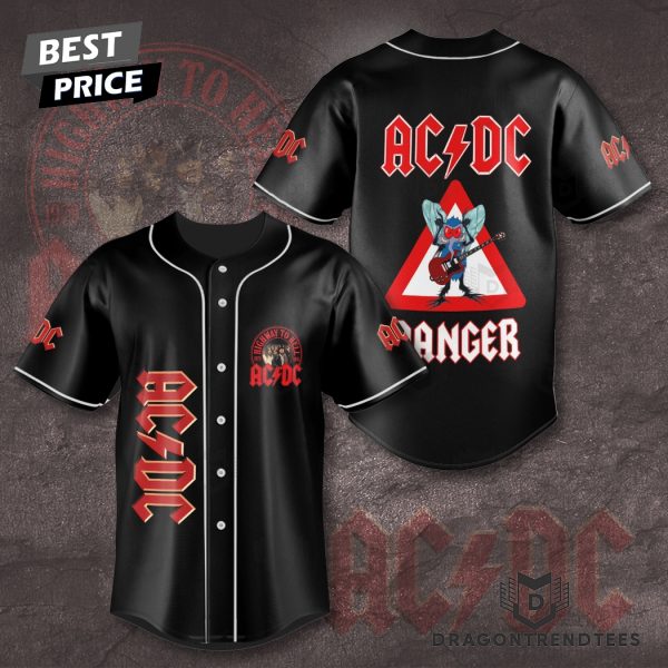 AC DC Highway To Hell Baseball Jersey