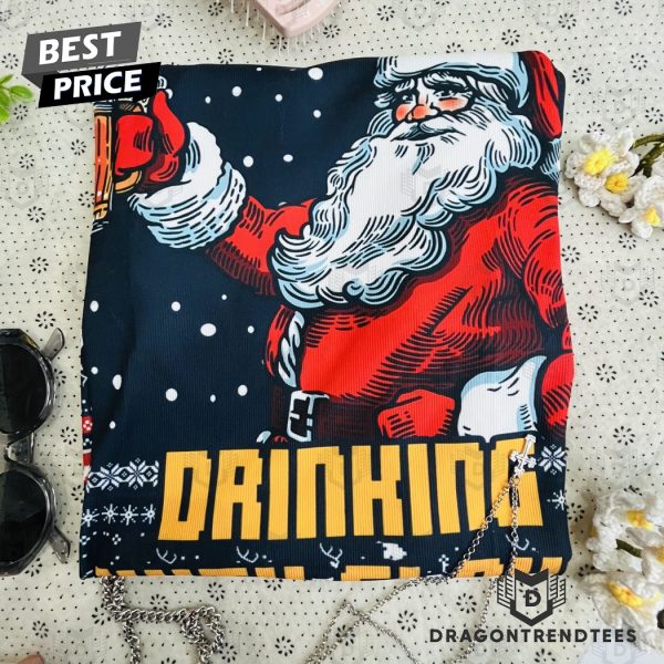 Aint No Laws When Youre Drinking With Claus Ugly Christmas Sweater