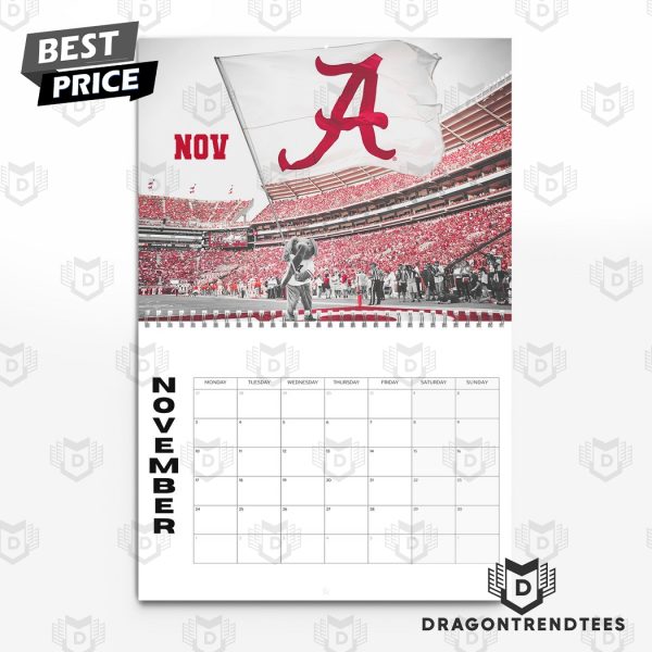 Alabama Crimson Tide 2025 Happy New Year Calendar