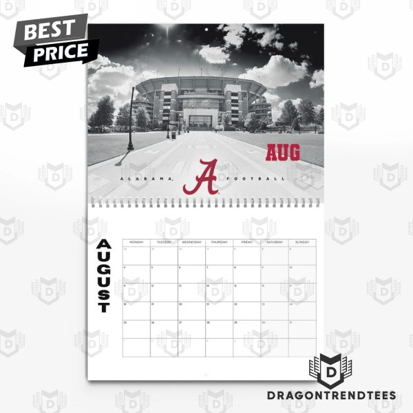 Alabama Crimson Tide 2025 Happy New Year Calendar