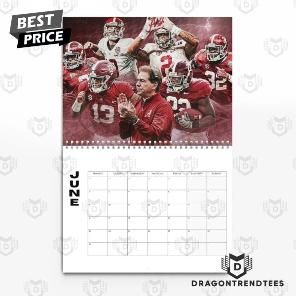 Alabama Crimson Tide 2025 Happy New Year Calendar