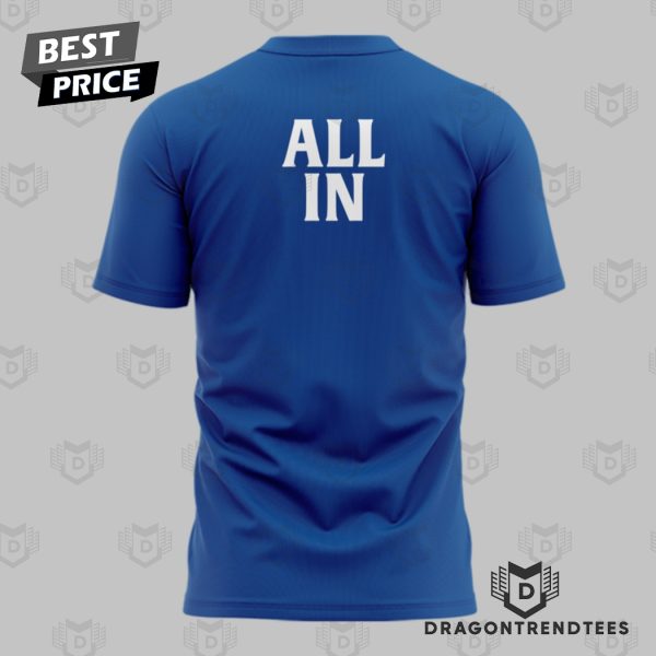 All In Memphis Tigers Football 3D T-Shirt – Blue