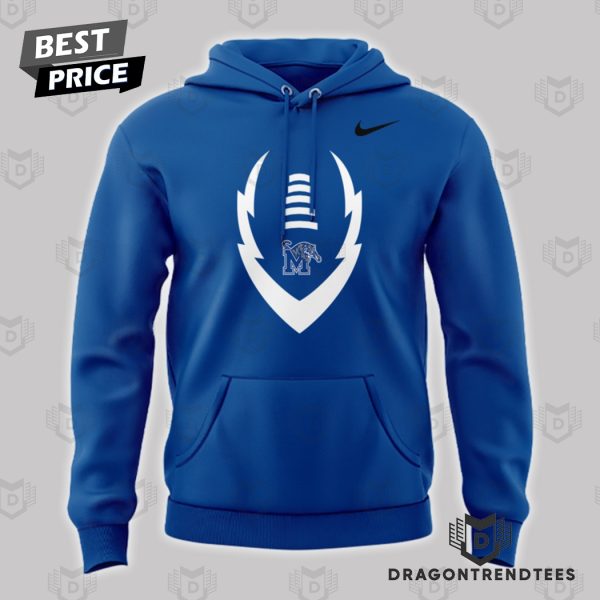 All In Memphis Tigers Football Hoodie – Blue