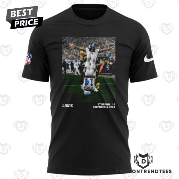 Amon-ra St. Brown Detroit Lions 3D T-Shirt