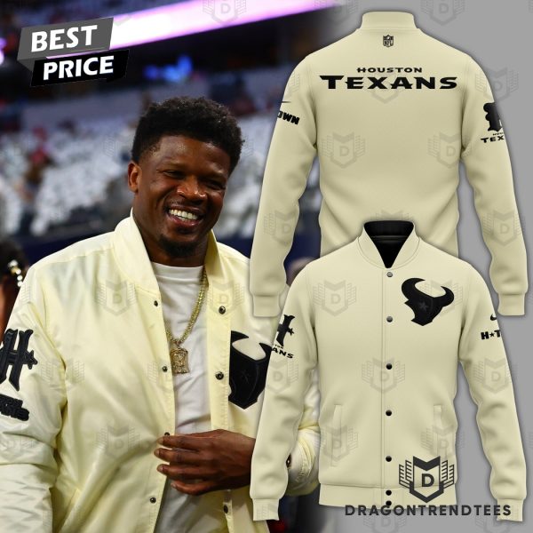 Andre Johnson x Houston Texans Baseball Jacket