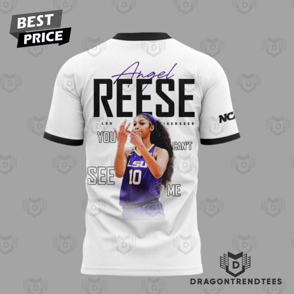 Angel Reese 10 LSU Tigers Women Basketball 3D T-Shirt – White