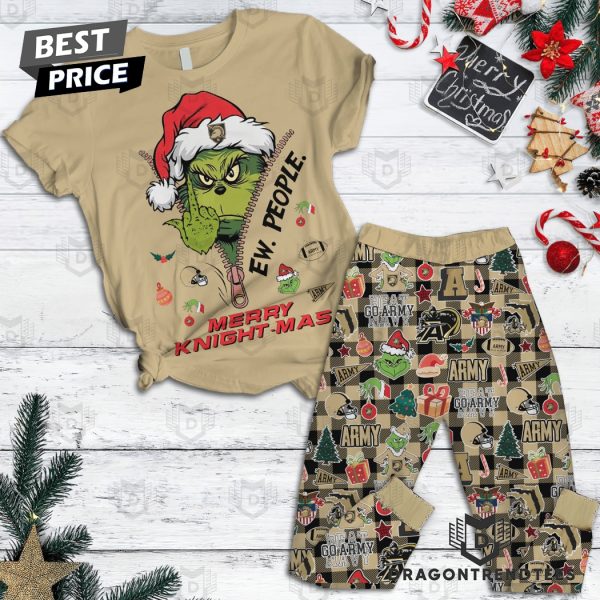 Army Black Knights – Ew People Merry Knight-mas Pajamas Set