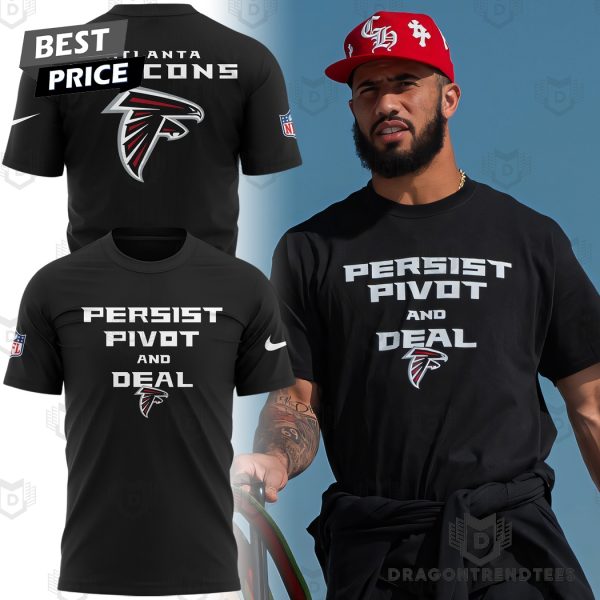 Atlanta Falcons Persist Pivot And Deal 3D T-Shirt