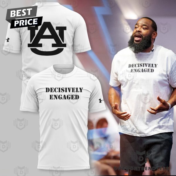 Auburn Tigers Decisively Engaged 3D T-Shirt