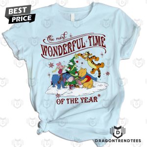 Winnie The Pooh The Most Wonderful Time Of The Year Pajamas Set – Blue