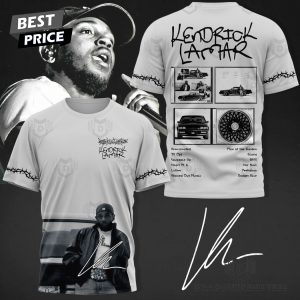 Kendrick Lamar Gnx Album Signature 3D T-Shirt