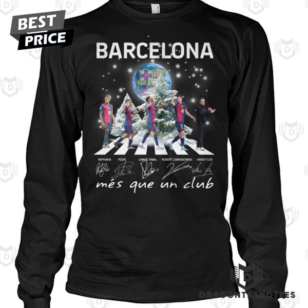 Barcelona Mes Que Un Club Signature Unisex T-Shirt