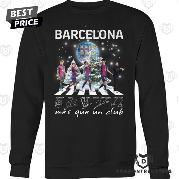 Barcelona Mes Que Un Club Signature Unisex T-Shirt