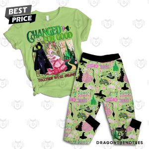 Wicked Changed For Good Pajamas Set – Green