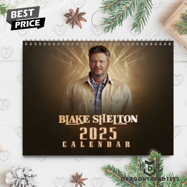 Blake Shelton New Year 2025 Calendar