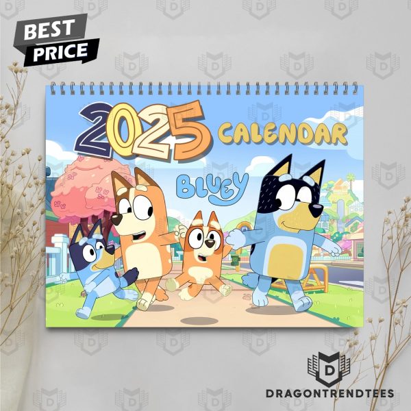 Bluey New Year 2025 Calendar