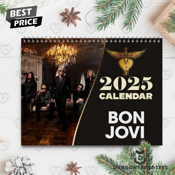 Bon Jovi The People House 2025 Calendar