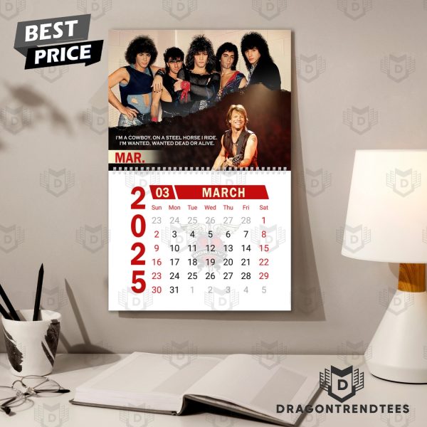 Bon Jovi The People House 2025 Calendar