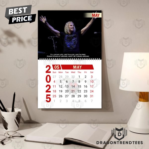 Bon Jovi The People House 2025 Calendar