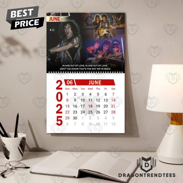 Bon Jovi The People House 2025 Calendar