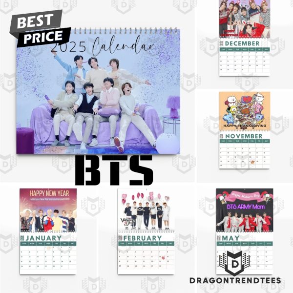 BTS – Bangtan Boys 2025 Calendar