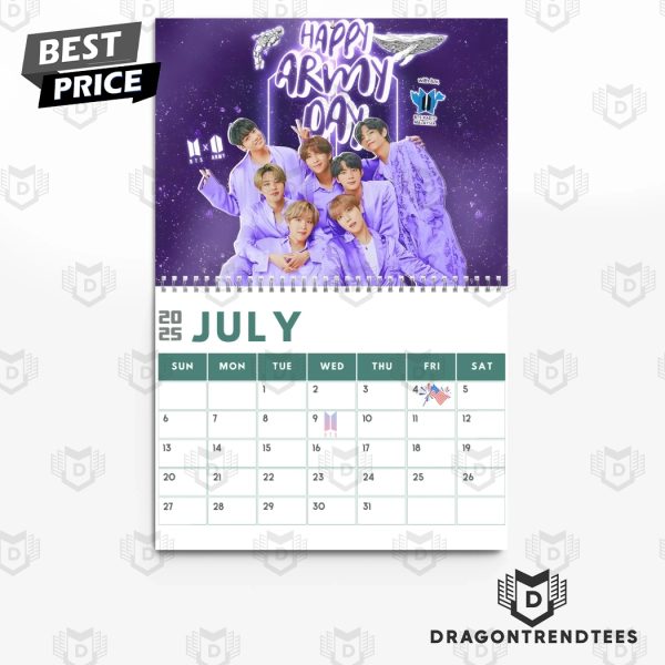 BTS – Bangtan Boys 2025 Calendar