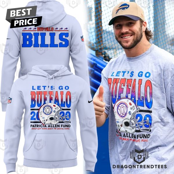 Buffalo Bills x Josh Allen Let Go Buffalo Hoodie