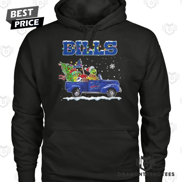 Buffalo Bills x The Grinch Merry Christmas Unisex T-Shirt