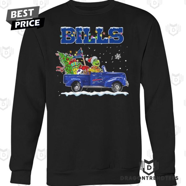 Buffalo Bills x The Grinch Merry Christmas Unisex T-Shirt