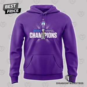 2024 NWSL Champions Orlando Pride Hoodie – Purple