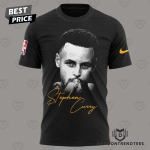 Stephen Curry Golden State Warriors Basketball Siganture 3D T-Shirt