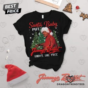 Santa Baby Put Jimmy Buffett Under The Tree Pajamas Set