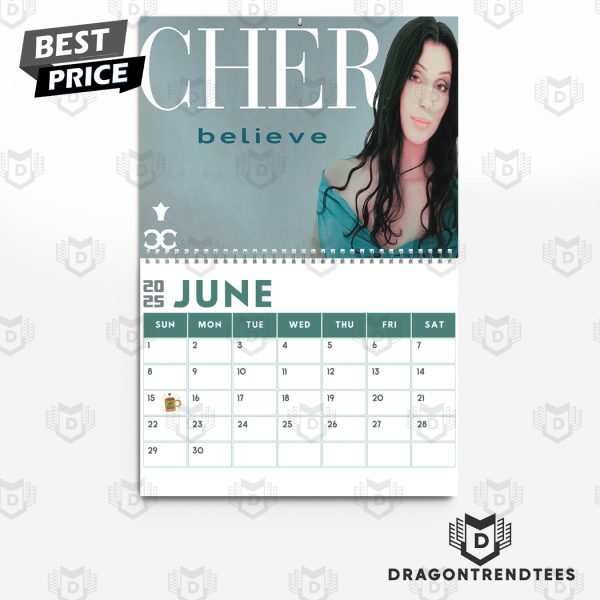 Cher New Year 2025 Calendar