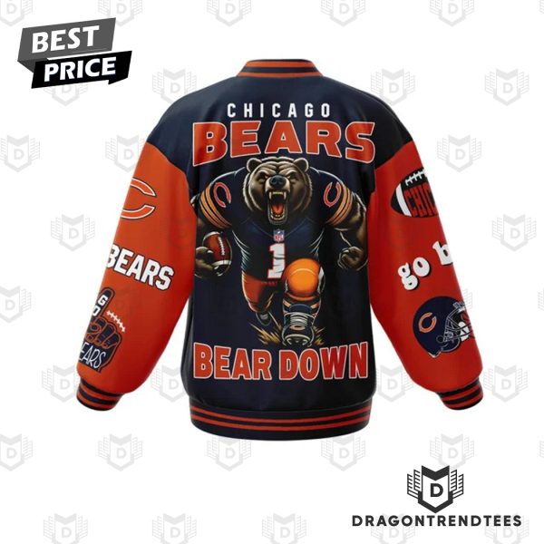 Chicago Bears – Bear Down Baseball Jacket