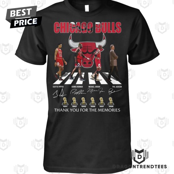 Chicago Bulls Thank You For The Memories Signature Unisex T-Shirt