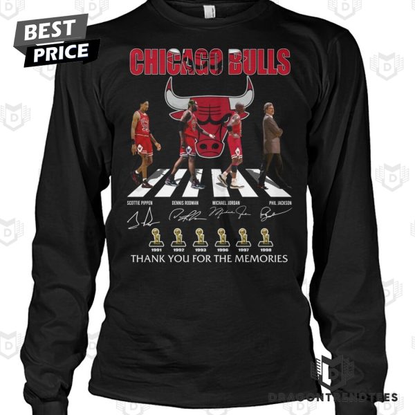 Chicago Bulls Thank You For The Memories Signature Unisex T-Shirt