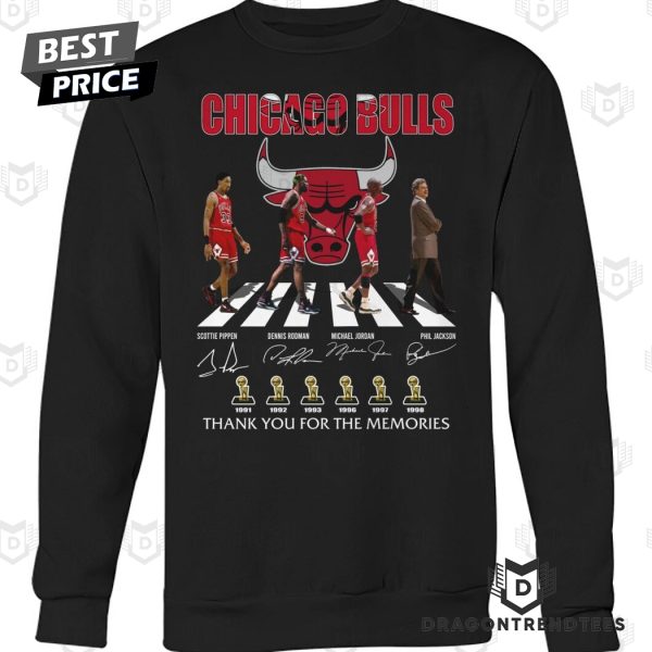 Chicago Bulls Thank You For The Memories Signature Unisex T-Shirt