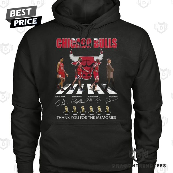 Chicago Bulls Thank You For The Memories Signature Unisex T-Shirt